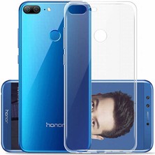 Canpay Huawei Honor 9 Lite Uyumlu Kılıf Case, Soft, Transparent, Şeffaf Ultra Esnek Ince Silikon