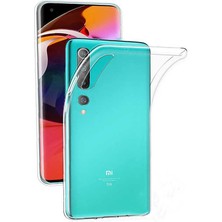 Canpay Xiaomi Mi 10 Uyumlu Kılıf Case, Soft, Transparent, Şeffaf Ultra Esnek Ince Silikon