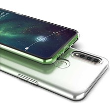 Canpay Oppo A31 Uyumlu Kılıf Case, Soft, Transparent, Şeffaf Ultra Esnek Ince Silikon