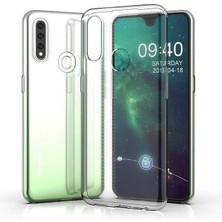 Canpay Oppo A31 Uyumlu Kılıf Case, Soft, Transparent, Şeffaf Ultra Esnek Ince Silikon