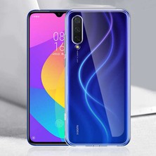 Canpay Xiaomi Mi 9 Lite Uyumlu Kılıf Case, Soft, Transparent, Şeffaf Ultra Esnek Ince Silikon