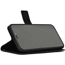 Canpay Samsung Galaxy M32 Uyumlu Kapaklı Kılıf Mıknatıs Kapatma Kopçası Cüzdan ve Stand Özelliği