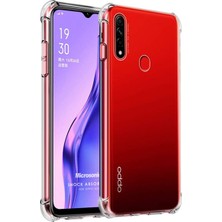 Canpay Oppo A31 Uyumlu Kılıf Case, Şeffaf Ultra Koruma Hard Transparent Ultra Protected