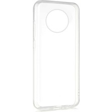 Canpay Infinix Note 7 Uyumlu Kılıf Case, Soft, Transparent, Şeffaf Ultra Esnek Ince Silikon