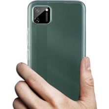 Canpay Realme C11 Uyumlu Kılıf Case, Soft, Transparent, Şeffaf Ultra Esnek Ince Silikon