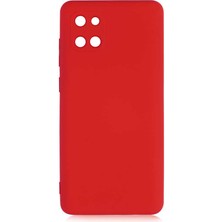 Canpay Samsung Galaxy Note 10 Lite Uyumlu Kılıf Kadife Pürüzsüz Ultra Esnek Yumuşak Orijinal Lansman Kapak