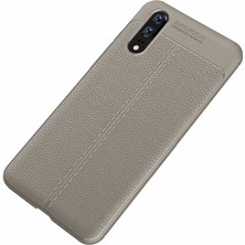 Canpay Huawei P20 Uyumlu Kılıf Esnek Pu-Deri Leather-Pu Series Protected Case