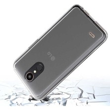 Canpay Lg K8 2017 Uyumlu Kılıf Case, Soft, Transparent, Şeffaf Ultra Esnek Ince Silikon