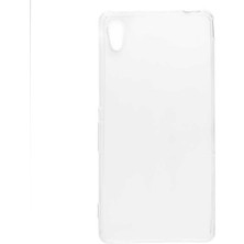 Canpay Sony Xperia M4 Aqua Uyumlu Kılıf Case, Soft, Transparent, Şeffaf Ultra Esnek Ince Silikon