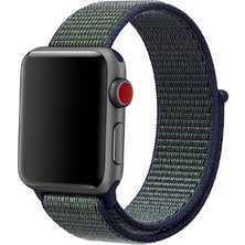 Canpay Apple Watch 42MM Uyumlu Akıllı Saat Için Kordon Naylon Örgü Işlemeli Koleksiyon Elite Tasarım