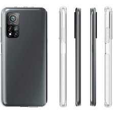 Canpay Xiaomi Mi 10T 5g Uyumlu Kılıf Case, Soft, Transparent, Şeffaf Ultra Esnek Ince Silikon