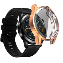 Canpay Huawei Gt 2 46MM Uyumlu Saat Ekran Koruyucu Full Ekran Tam Kaplama Kılıf Hafif Ultra Darbe Emici