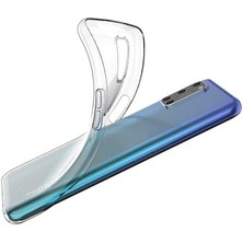 Canpay Oppo A92 Uyumlu Kılıf Case, Soft, Transparent, Şeffaf Ultra Esnek Ince Silikon