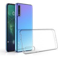 Canpay Huawei P Smart S Uyumlu Kılıf Case, Soft, Transparent, Şeffaf Ultra Esnek Ince Silikon