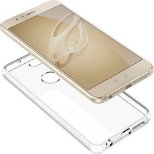 Canpay Huawei Honor 8 Uyumlu Kılıf Case, Soft, Transparent, Şeffaf Ultra Esnek Ince Silikon