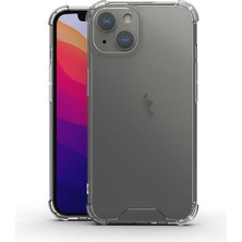 Canpay Apple iPhone 13 Uyumlu Kılıf Case, Şeffaf Ultra Koruma Hard Transparent Ultra Protected