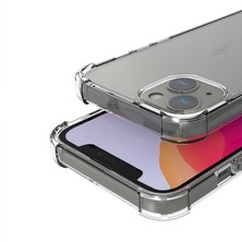 Canpay Apple iPhone 13 Uyumlu Kılıf Case, Şeffaf Ultra Koruma Hard Transparent Ultra Protected