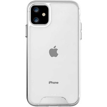 Canpay Apple iPhone 11 Uyumlu Kılıf Şeffaf Sert Ultra Koruma Teknolojisi Transparent Case