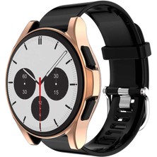 Canpay Samsung Galaxy Watch4 Classic 46MM Uyumlu Akıllı Saat Ekran Koruyucu Tam Ekran Kaplama Kılıf
