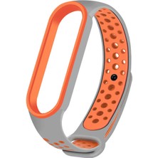 Canpay Xiaomi Mi Band 6 Uyumlu Akıllı Saat Için Kordon Silikon Esnek Style Koleksiyon Bends And Breaks Dizayn