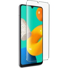 Canpay Samsung Galaxy M32 Uyumlu Ekran Koruyucu Yeni Nesil Hd Kalite Kırılmaz Cam