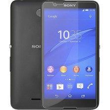 Canpay Sony Xperia E4G Uyumlu Ekran Koruyucu Yeni Nesil Hd Kalite Kırılmaz Cam