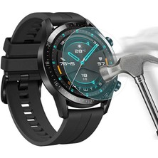 Canpay Huawei Watch Gt2 Pro Uyumlu Saat Ekran Koruyucu Tam Kaplayan Cam Clock Screensaver Tempered Glass