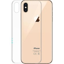 Canpay Apple iPhone Xs Max (6.5") Arka Uyumlu Ekran Koruyucu Yeni Nesil‬ Yüksek Kalite Hd Cam