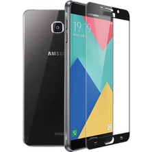 Canpay Samsung Galaxy A7 2017 Uyumlu Ekran Koruyucu Tam Kaplayan Full Kavisli, Hd, Kırılmaz 5d Cam