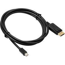 Wozlo Mini Displayport To Display Port Kablosu 4K 60Hz Thunderbolt 2 Kablo 1.8m