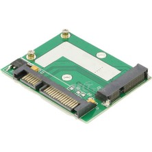 Wozlo Msata Mini Sata SSD To Sata Çevirici Kart Pcıe Msata Ssd'den 2.5 Sata Dönüştürücü