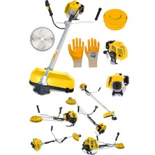 Steiner Alman Turbo 9300 Yan Tipi Benzinli Motorlu Ot Çim Tırpanı Çalı Biçme Makinesi Tırpanı