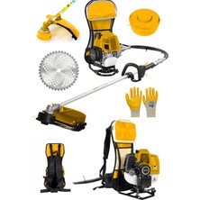 Steiner Alman Turbo 9001 Sırt Tipi Benzinli Motorlu Çalı Çim Ot Biçme Tırpanı Makinesi