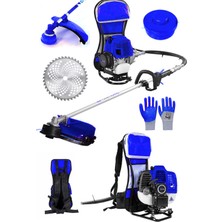 Steiner Alman Turbo 9001 Sırt Tipi Benzinli Motorlu Çalı Çim Ot Biçme Tırpanı Makinesi