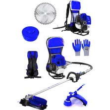 Steiner Alman Turbo 9002 Sırt Tipi Benzinli Motorlu Çalı Çim Ot Biçme Tırpanı Makinesi