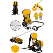 Steiner Alman Turbo 9003 Sırt Tipi Benzinli Motorlu Çalı Çim Ot Biçme Tırpanı Makinesi