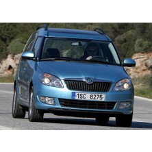 DPA Skoda Roomster Makyajlı Kasa 2011-2015 Ön Tampon Orta Sol Izgarası Parçası Plastiği 5J0853665A