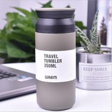 Enjoytime 304 Paslanmaz Çelik Kahve Kupa Termos 350ML (Yurt Dışından)