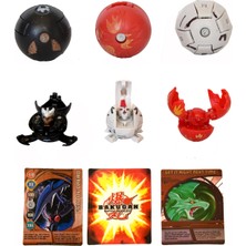 Bakugan Dönüşen Topaçlar Mıknatıslı 3 Figür 3 Kart