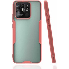 Kzy Xiaomi Redmi 10C Kılıf Kamera Korumalı Colorful Kapak - Pembe