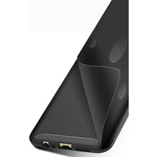 Ceppare Xiaomi Pocophone F1 Kılıf Negro Karbon Desing Focus Silikon Lacivert