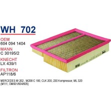 Wunder Mercedes 202 Kasa Clk 200-230 Komp- C200 - ml 320