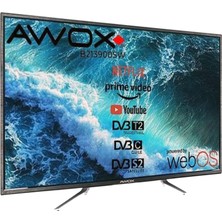 Awox B213900SW 39'' 99 Ekran Uydu Alıcılı HD WebOS Smart LED TV