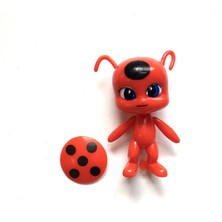 Sinley 6 Adet Ladybug Girl Kız Bebek Modeli Dekorasyon (Yurt Dışından)