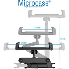 Microcase Araç Içi Koltuk Arkası Uzayan Başlıklı Tablet Telefon Tutucu Siyah - AL2899