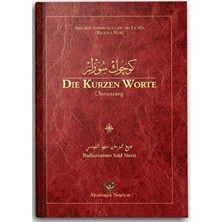 Kişisel Yayınlar Die Kurzen Worte (Küçük Sözler) - Bediüzzaman Said Nursi