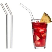 Safestore 2 Adet Şeffaf Cam Eğimli Pipet