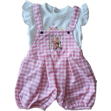 Cocomell Pötikare Ayıcıklı Kız Bebek Tulum