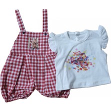 Cocomell Pötikare Ayıcıklı Kız Bebek Tulum