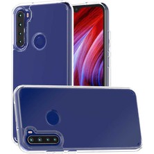 Canpay Xiaomi Redmi Note 8 Uyumlu Kılıf Sert Şeffaf Güçlendirilmiş Kapak Transparent Hard Cover Case